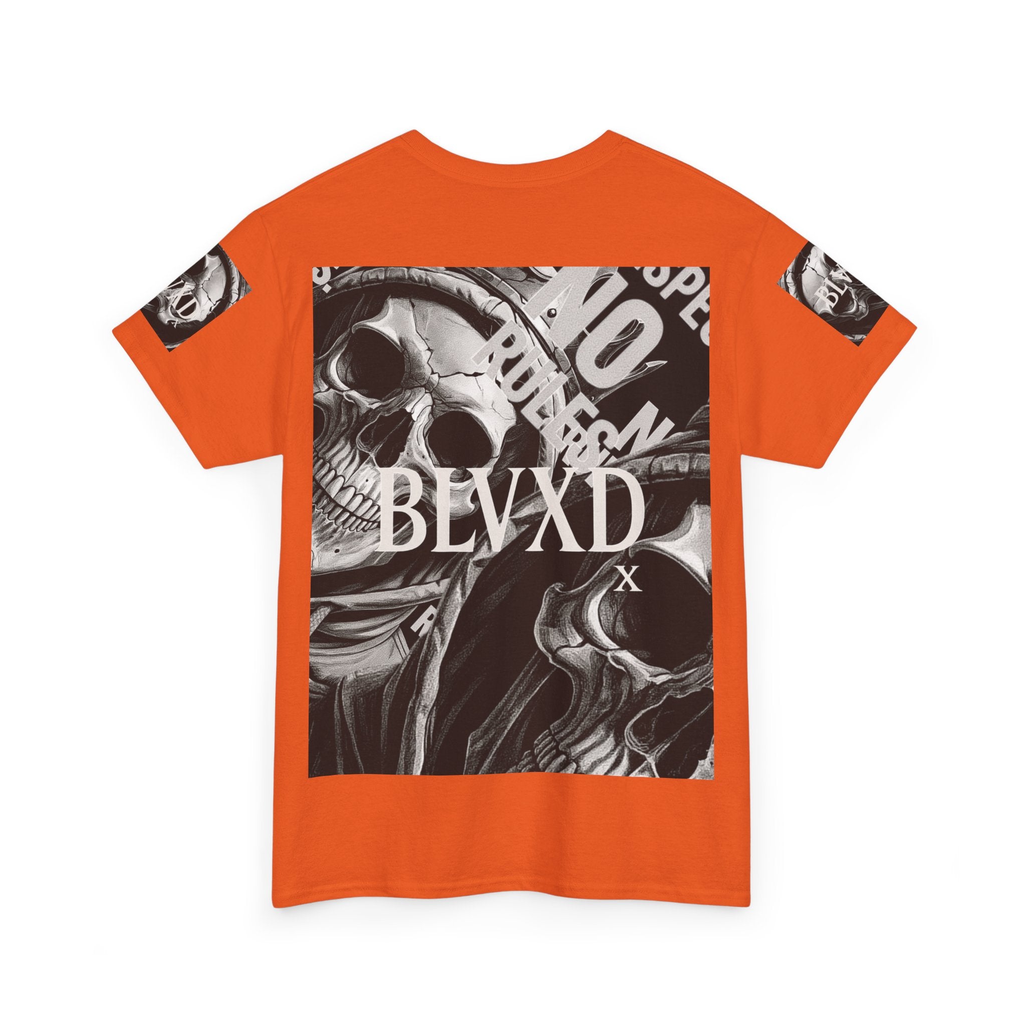 No Rules Skull T-Shirt  Gothic Streetwear Essential