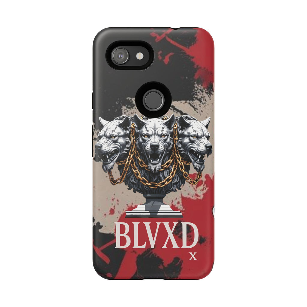 Bloody Cerberus Phone Case — Gothic 3-Headed Hellhound Phone Case