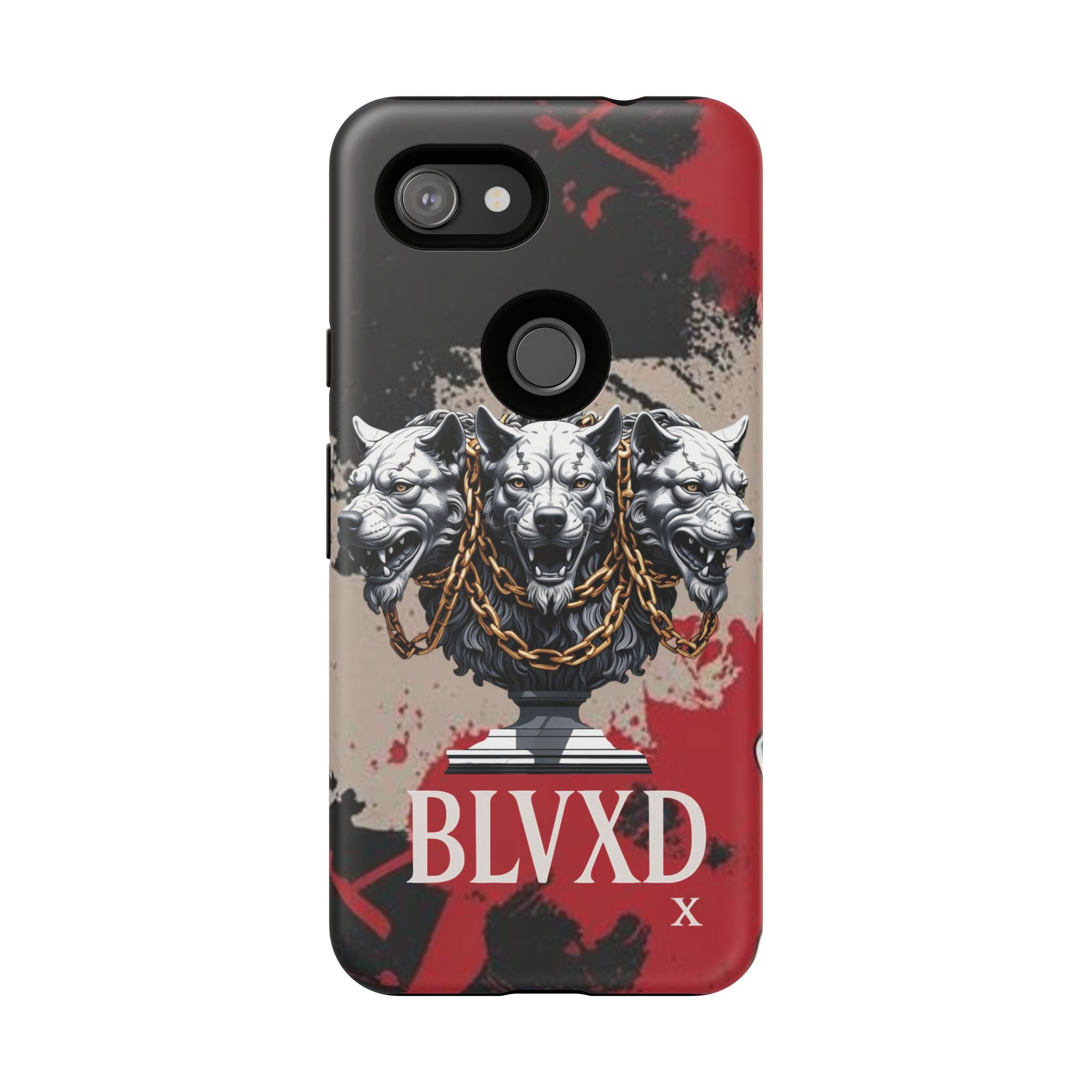 Bloody Cerberus Phone Case — Gothic 3-Headed Hellhound Phone Case