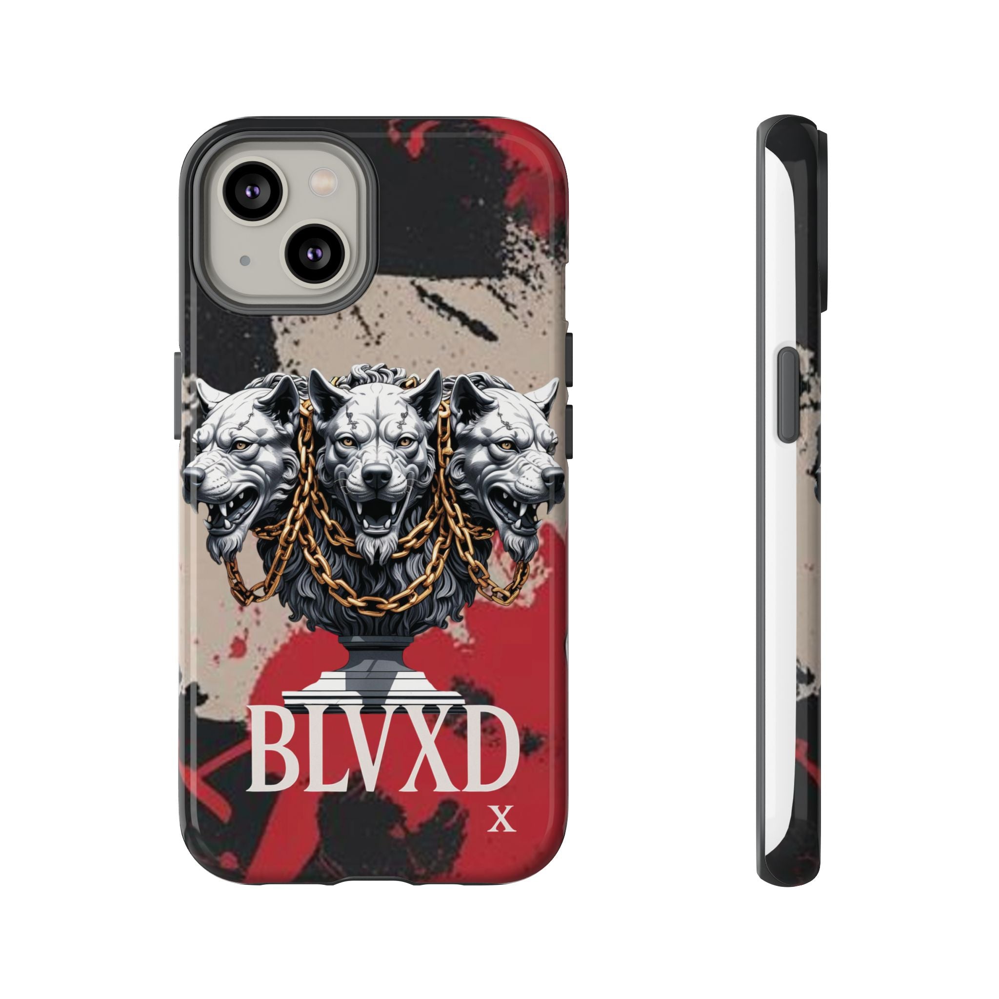 Bloody Cerberus Phone Case — Gothic 3-Headed Hellhound Phone Case