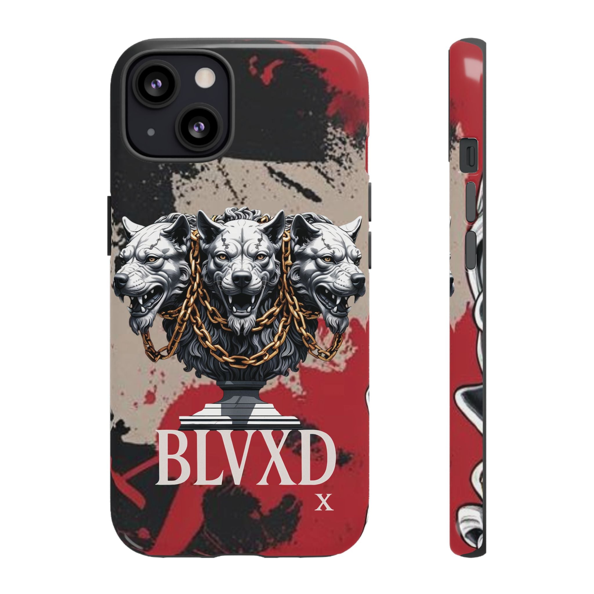 Bloody Cerberus Phone Case — Gothic 3-Headed Hellhound Phone Case