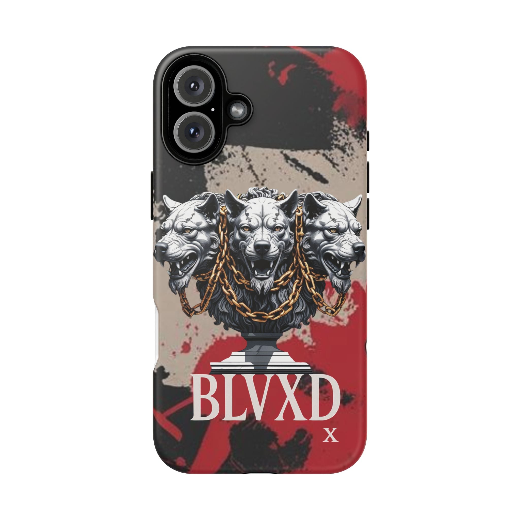 Bloody Cerberus Phone Case — Gothic 3-Headed Hellhound Phone Case