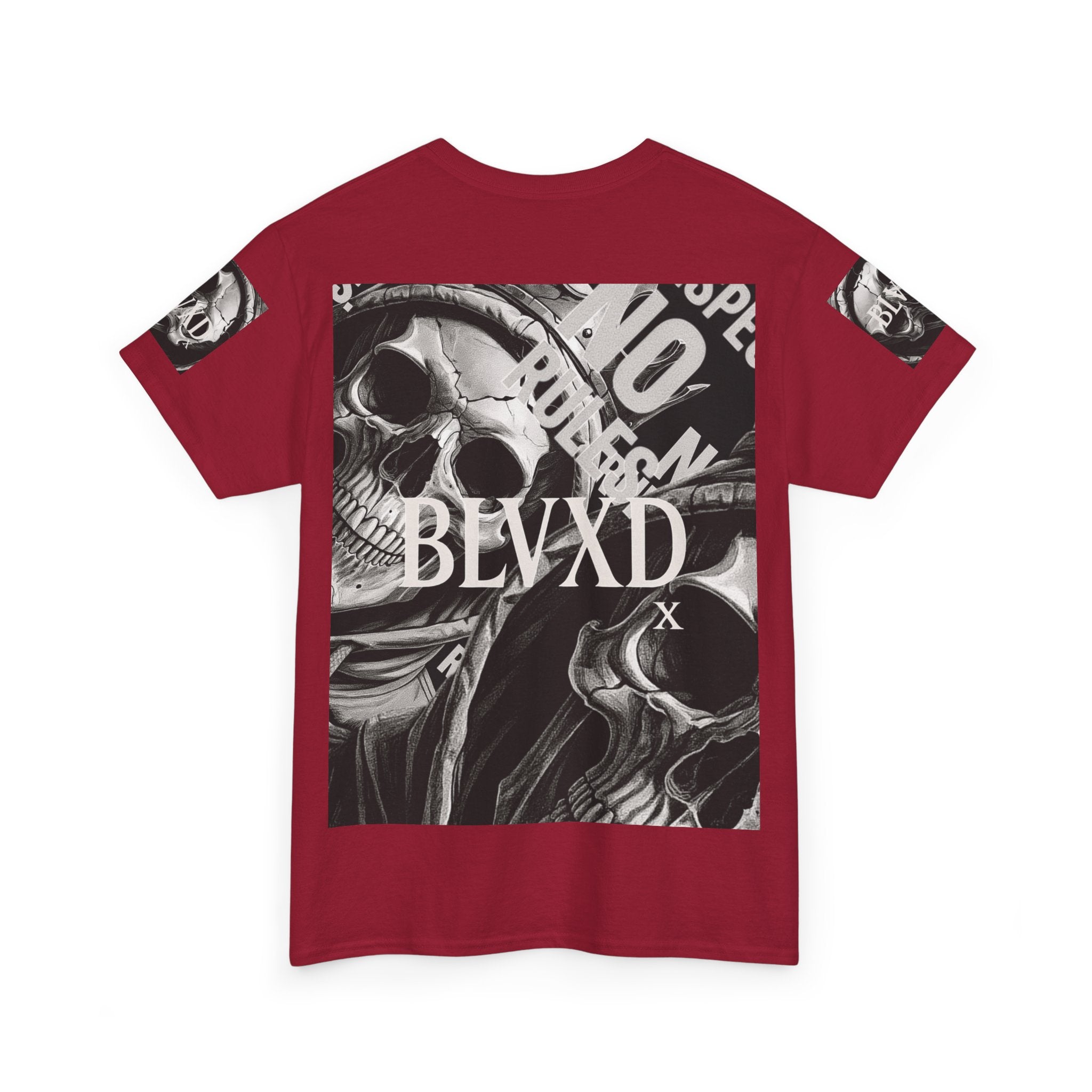 No Rules Skull T-Shirt  Gothic Streetwear Essential