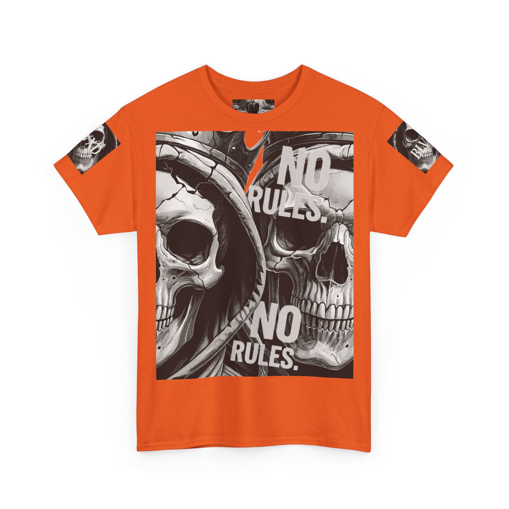 No Rules Skull T-Shirt  Gothic Streetwear Essential