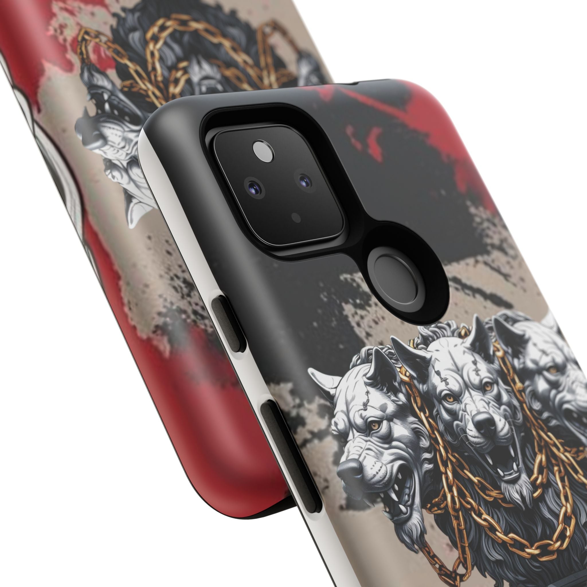 Bloody Cerberus Phone Case — Gothic 3-Headed Hellhound Phone Case