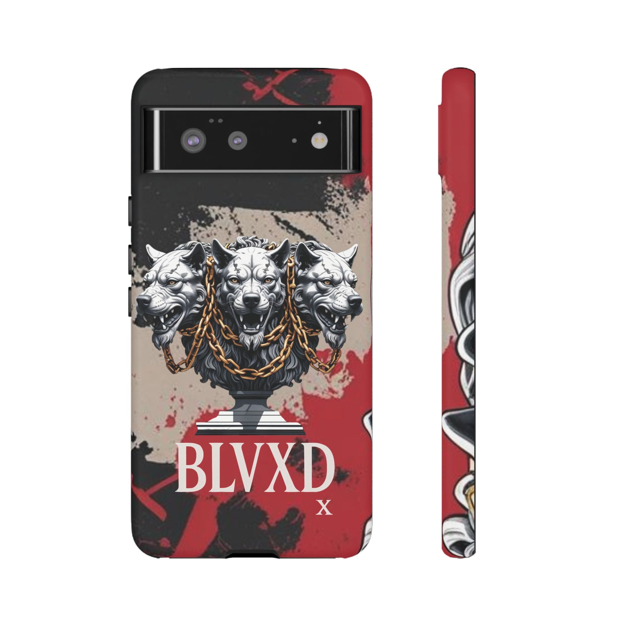 Bloody Cerberus Phone Case — Gothic 3-Headed Hellhound Phone Case