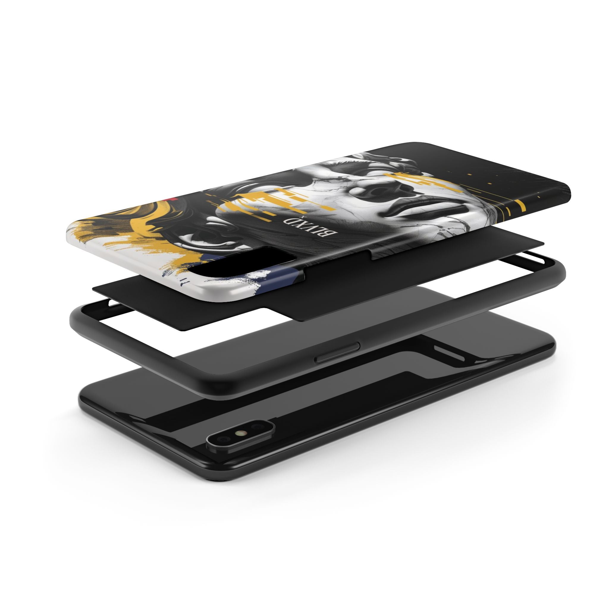 BLVXD X Golden Tears iPhone Case  Streetwear Art Phone Case
