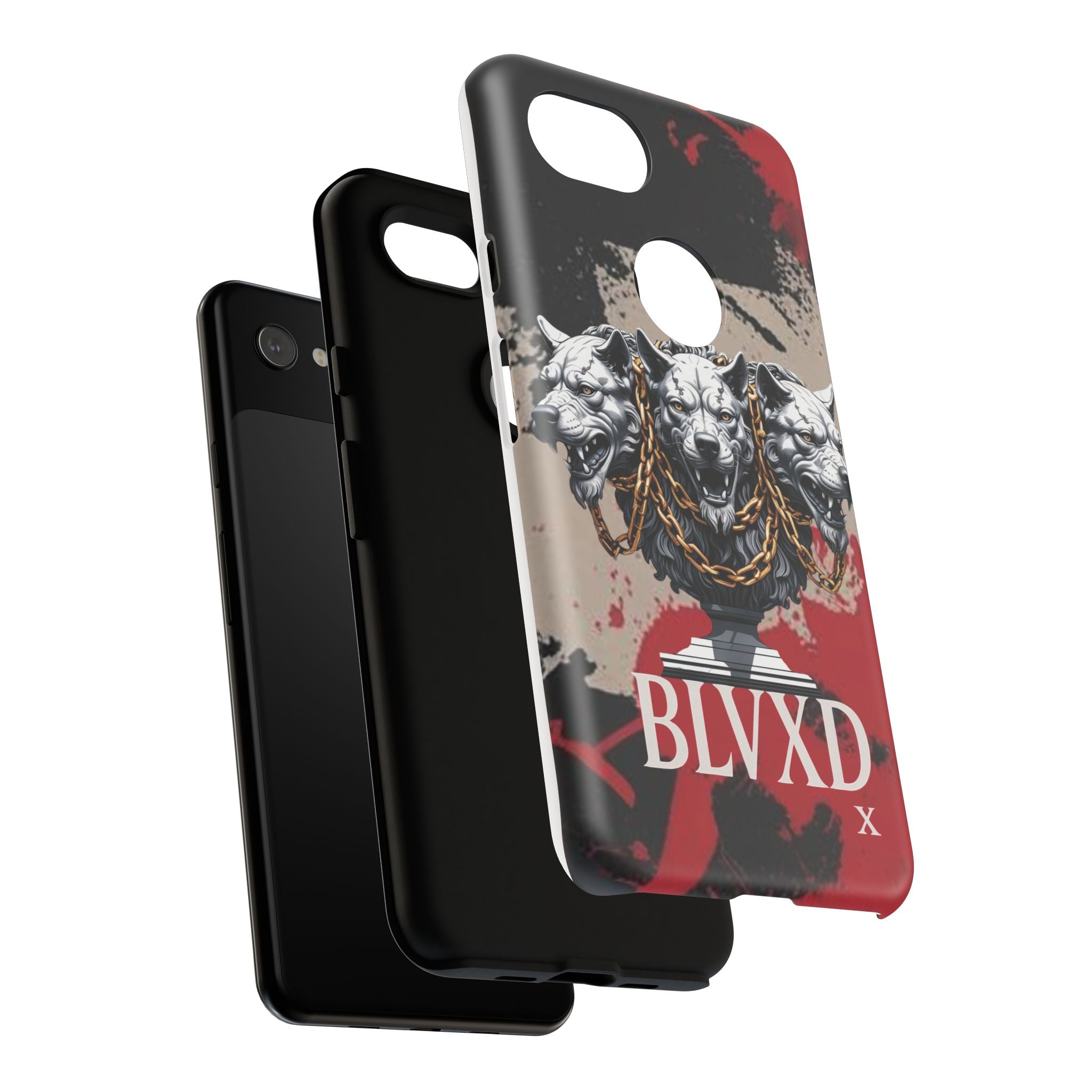 Bloody Cerberus Phone Case — Gothic 3-Headed Hellhound Phone Case
